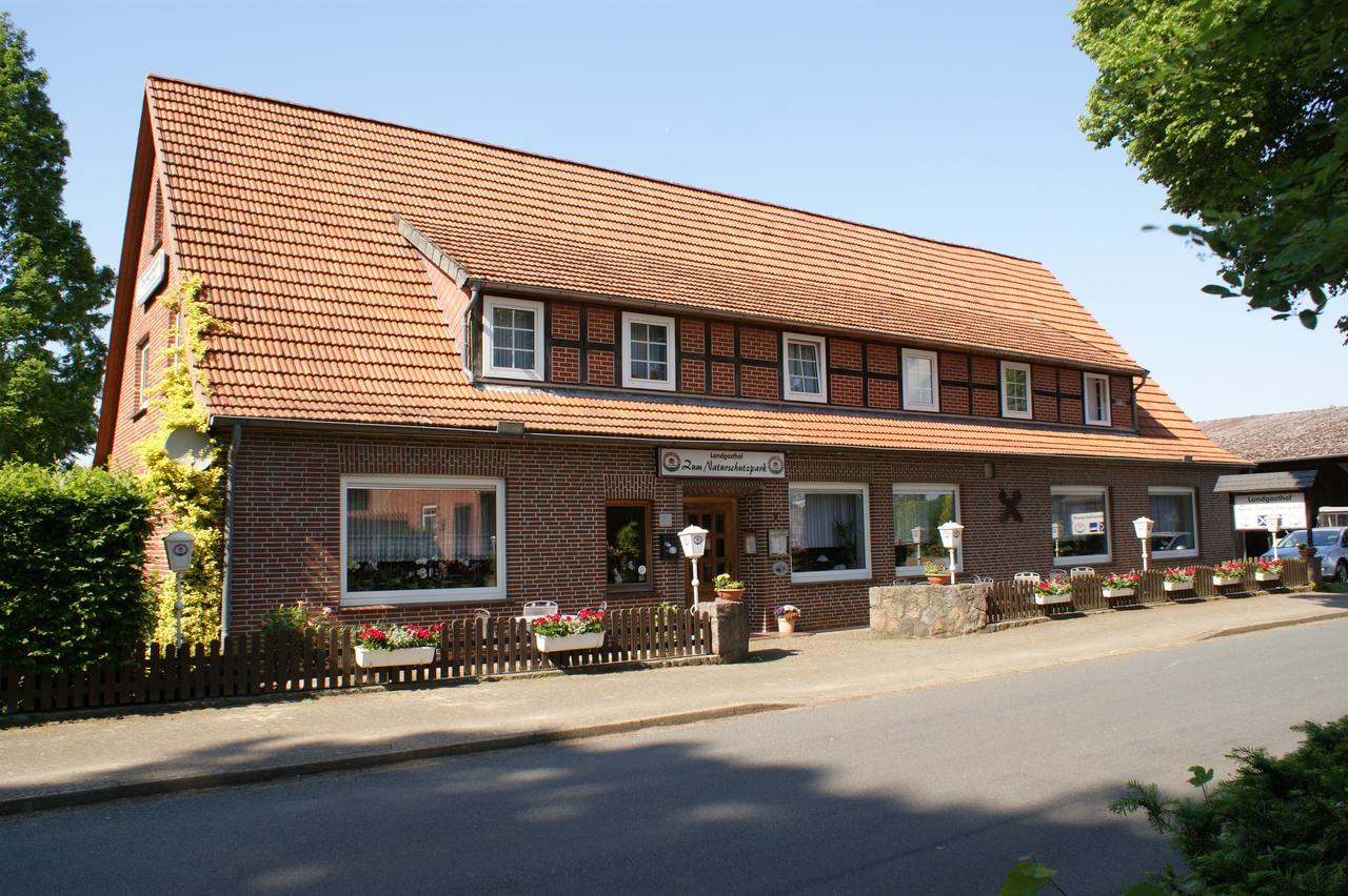 Landgasthaus Zum Naturschutzpark Bispingen Eksteriør billede